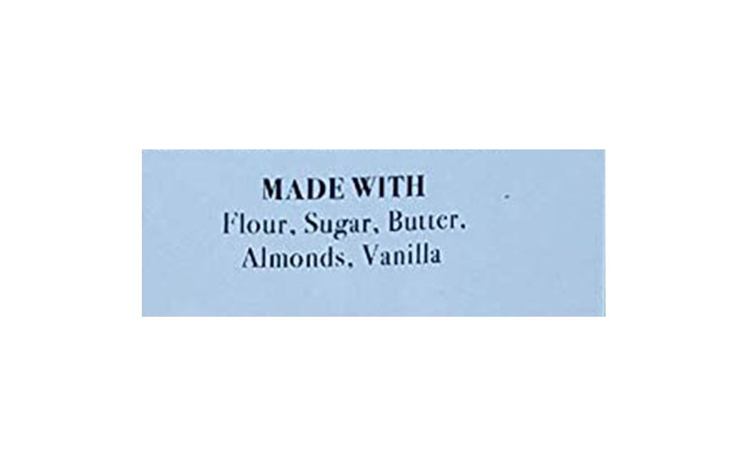 Mo's Almond Cookies    Glass Jar  200 grams